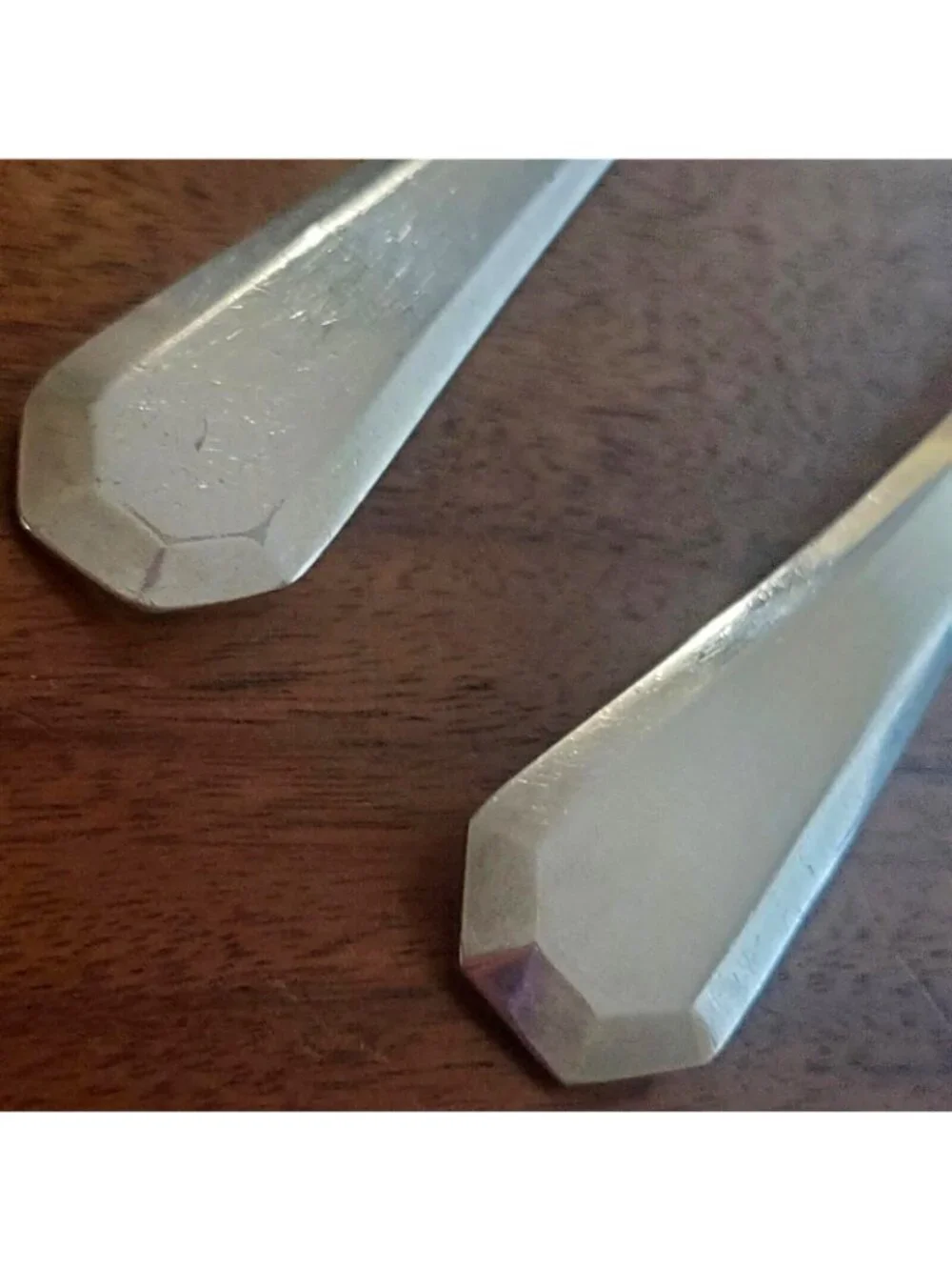 Wm Rogers Lincoln Serving Spoons 8.25